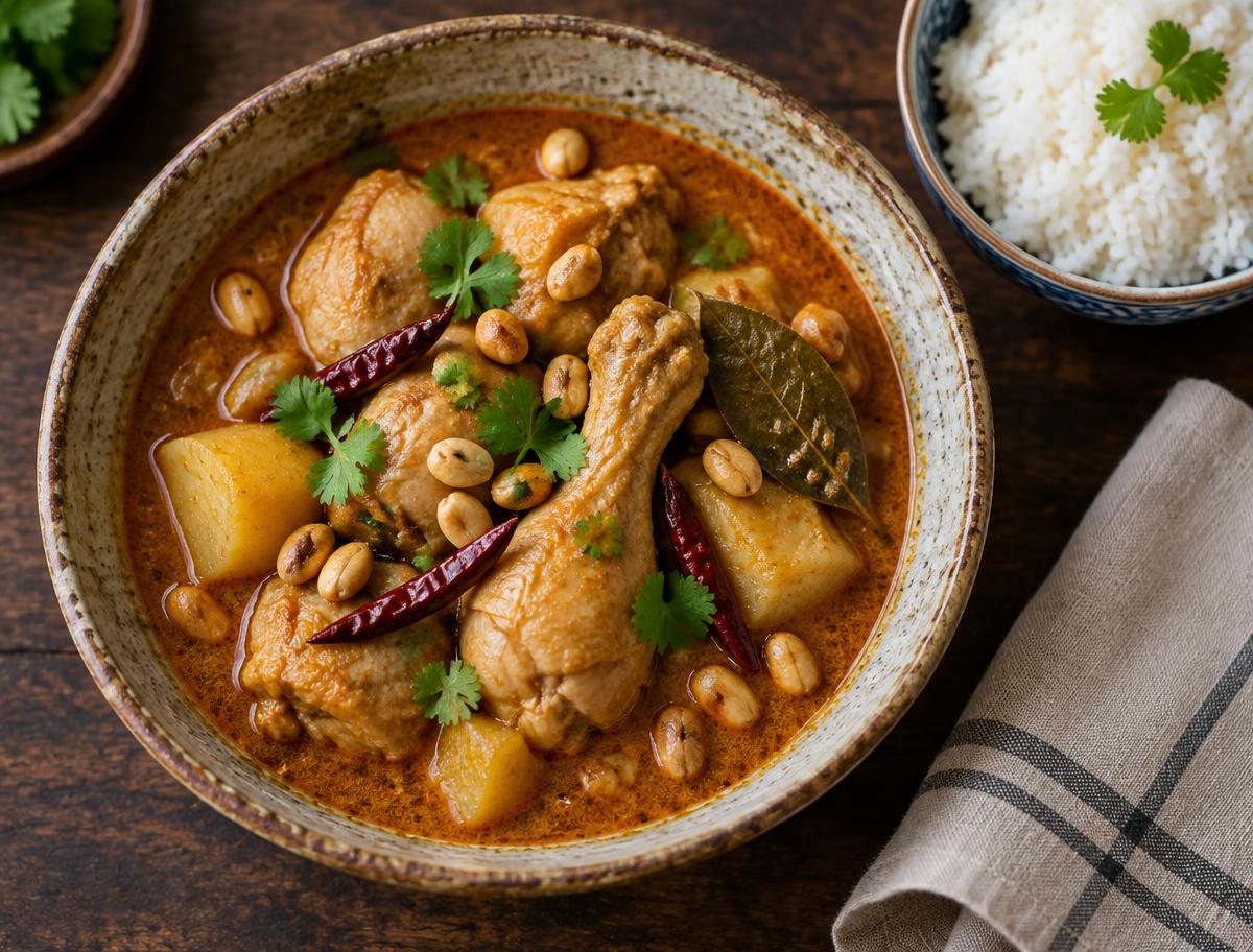 Massaman curry chicken