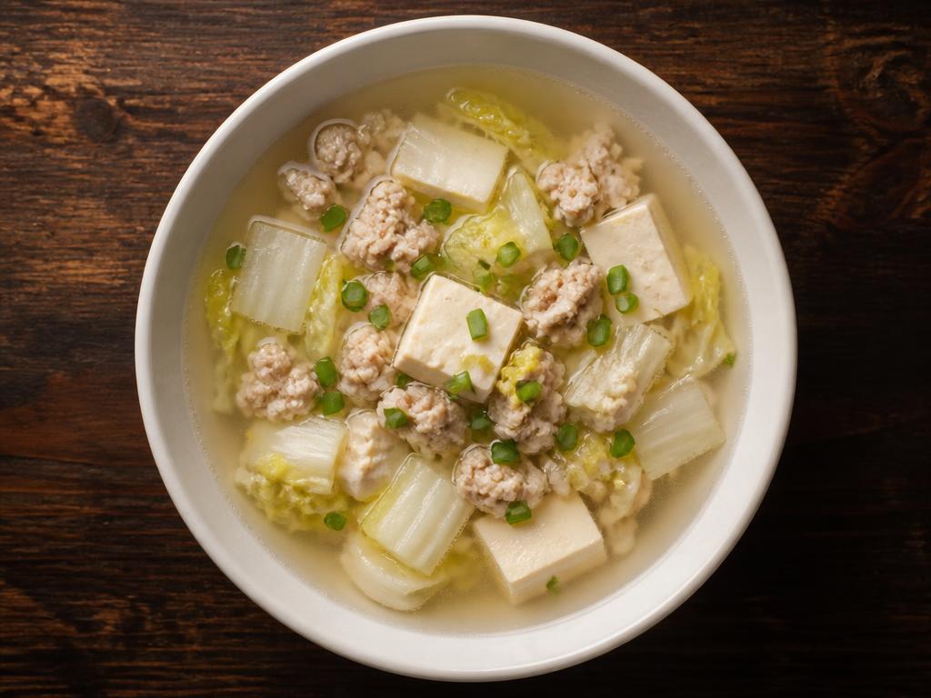 Clear soup